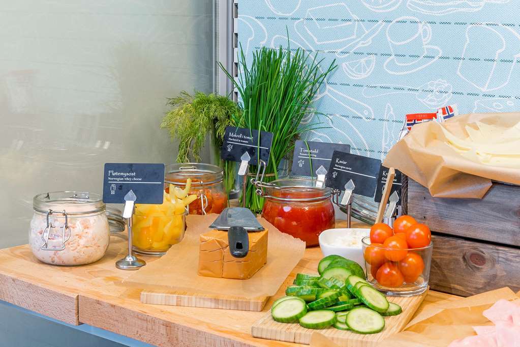 Smarthotel Forus Stavanger Restoran gambar